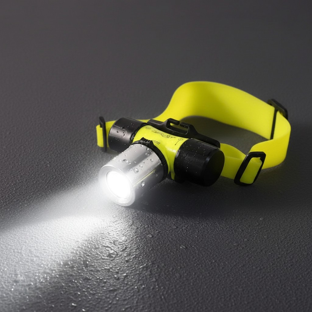 Đèn Lặn Đeo Đầu T6 Độ Sáng 500lm - Bảo Hành Chính Hãng 12 Tháng