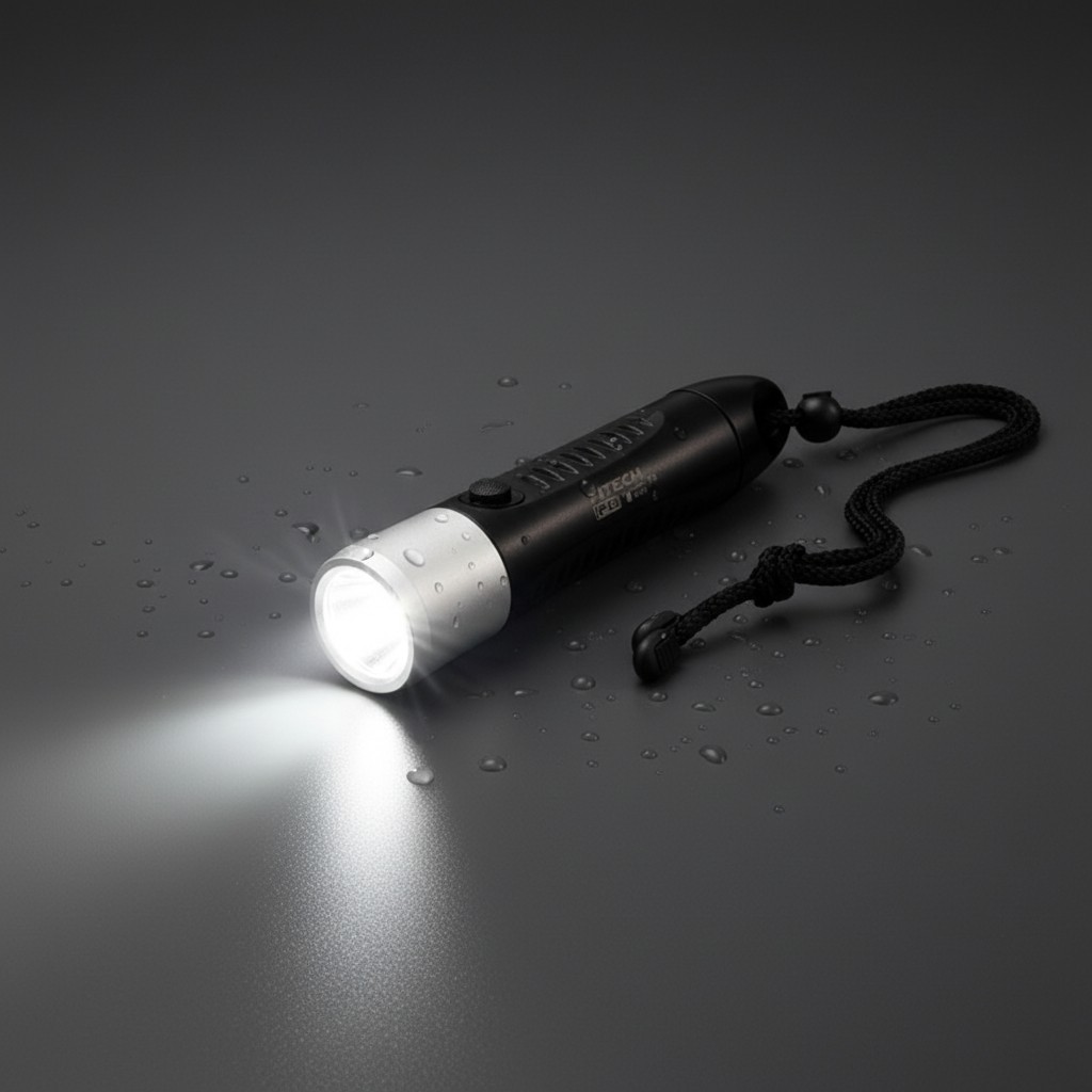 Đèn Pin Lặn Fitech F8 Độ Sáng 800lm - Bảo Hành Chính Hãng 12 Tháng