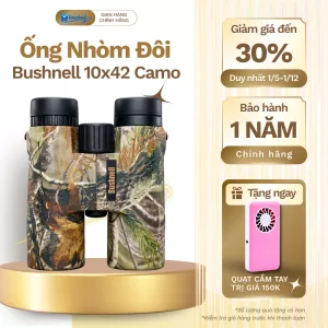Ống Nhòm Bushnell 10x42 Camo - Hàng Chính Hãng
