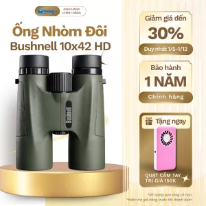 Ống Nhòm Bushnell 10x42 HD Xanh - Hàng Chính Hãng