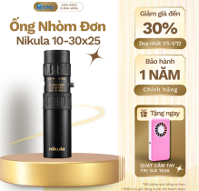 Ống Nhòm Đơn Nikula 10-30x25 - Hàng Chính Hãng