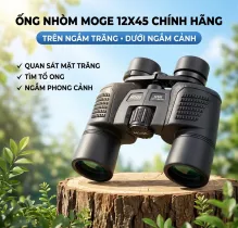 Ống Nhòm MOGE 12x45 Cao Cấp, Độ Phóng Đại Lớn, Hình Ảnh HD Sắc Nét, Chuyên Nghiệp Cho Du Lịch, Ngắm Cảnh, Xem Thể Thao, Quan Sát Ong Ngoài Trời