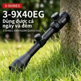 Ống Ngắm Bushnell 3-9x40EG, Hình Ảnh HD Sắc Nét, Chuyên Dùng Cho Hòa Nhạc, Hỗ Trợ Chụp Ảnh Bằng Điện Thoại, Quan Sát Trong Điều Kiện Ánh Sáng Yếu, Cầm Tay Ngoài Trời, Thiết Kế Nhỏ Gọn Dễ Mang Theo