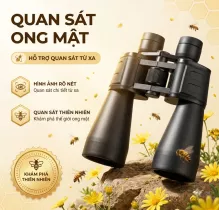 Ống Nhòm Đôi MOGE 60x90 Siêu Phóng Đại, Hình Ảnh HD Sắc Nét, Chống Nước Tốt, Dùng Đi Rừng, Du Lịch, Ngắm Cảnh