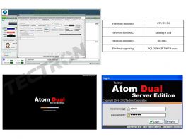 Phần mềm hệ thống quản lý đỗ xe ATOM kép