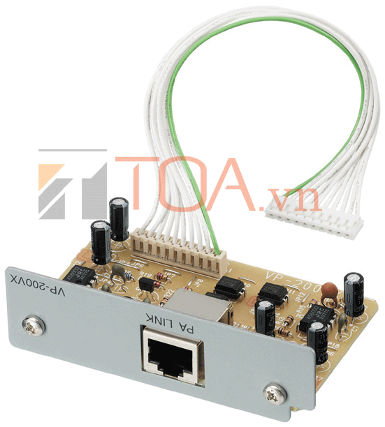 TOA VP-200VX : MODULE ĐẦU VÀO TĂNG ÂM CÔNG SUẤT