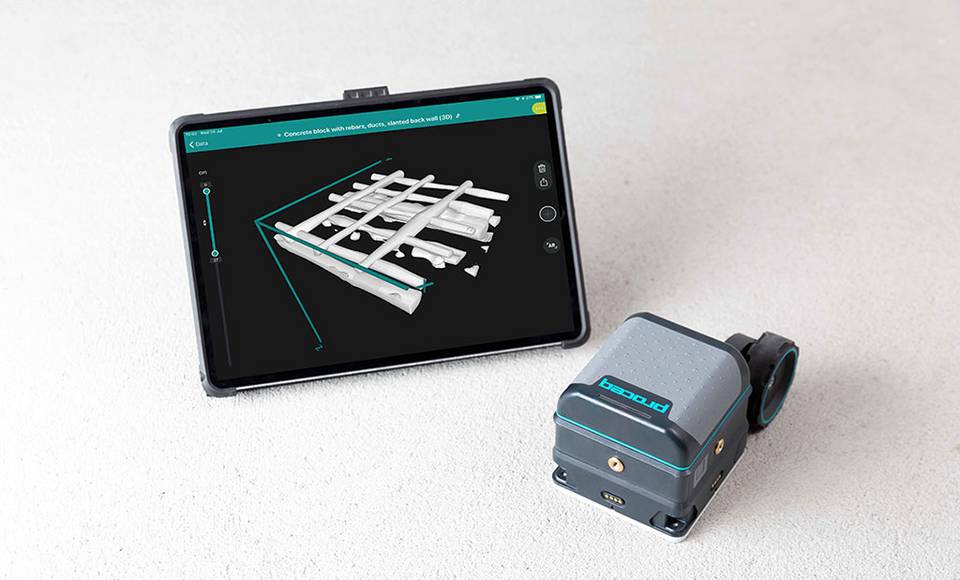 Thiết bị kiểm tra khuyết tật và kết cấu bê tông GPR Live GP8800