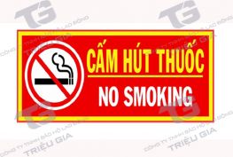 Biển cấm hút thuốc