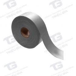 Phản quang vải - ghi - bản 2,5cm