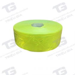 Phản quang nhựa - xanh nõn chuối - bản 5cm