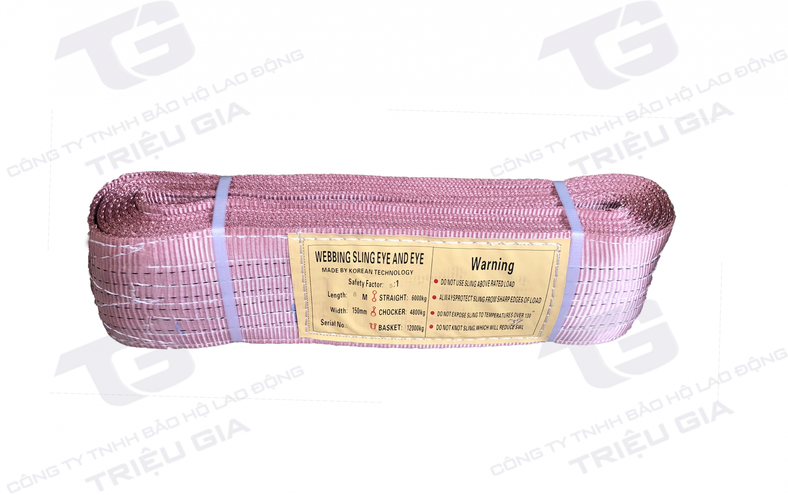 Dây Cáp Cẩu- 6 Tấn- 8m