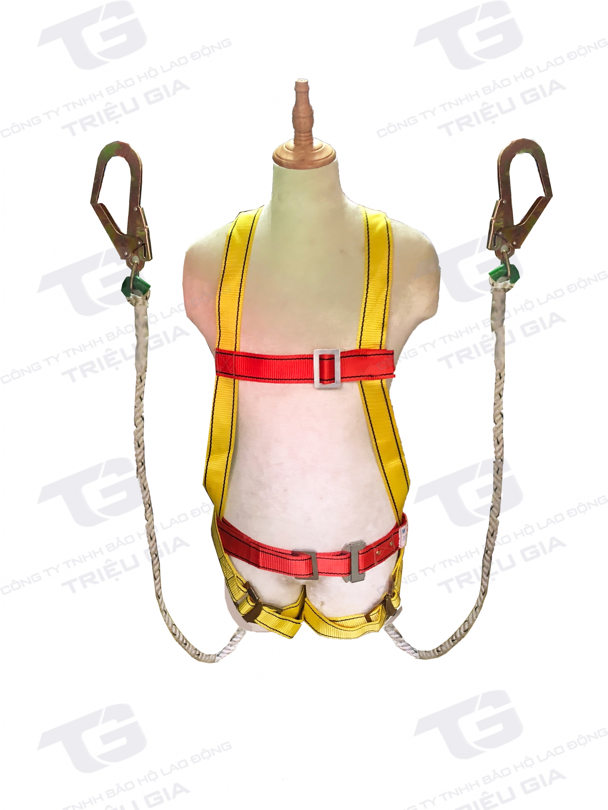 Dây toàn thân 2 móc - chống sốc - mẫu 2