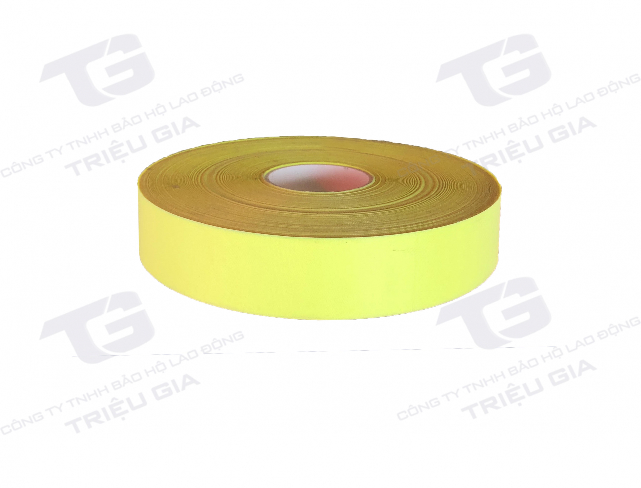 Cuộn Phản Quang Vải 2.5cm - Vàng Chanh