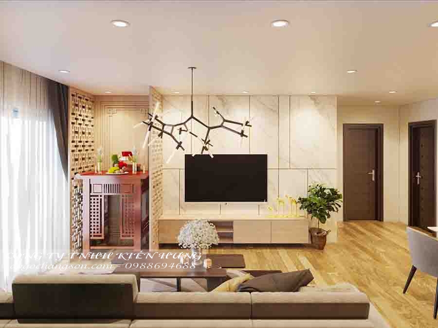 Nội thất căn hộ khu vực Núi Trúc, Hà Nội