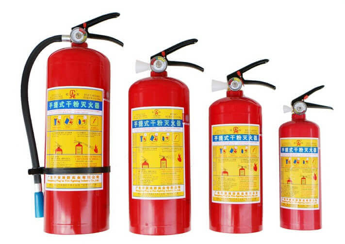 bình chữa cháy dạng bột