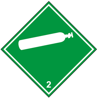 Biểu tượng cảnh báo khí độc không dễ cháy