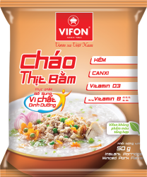Cháo vi chất Cháo thịt bằm