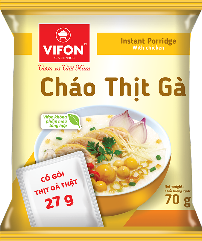 Cháo thịt gà