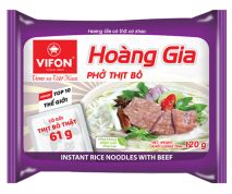 Hoàng gia phở thịt bò 120g