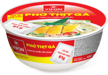 Phở thịt gà tô 120g