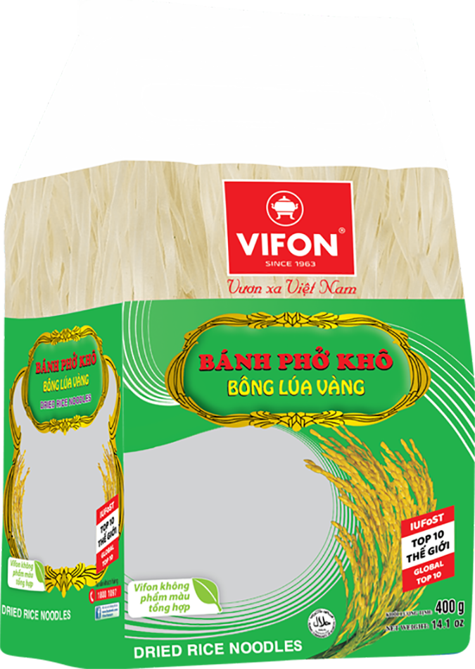 Phở khô buông lúa vàng