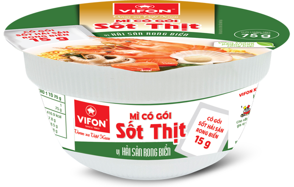 Mì tô phú gia hải sản rong biển 75g