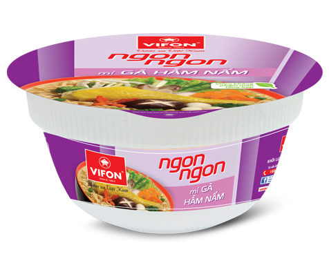 Mì tô ngon ngon gà hầm nấm 71g