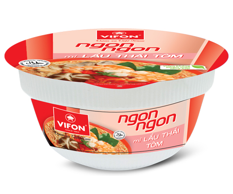 Mì tô ngon ngon lẩu thái tôm 71g