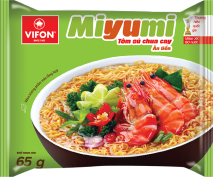 Mì miyumi tôm sú chua cay