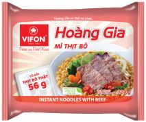 Hoàng gia mì thịt bò 120g