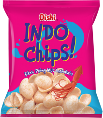 Oishi Bánh phồng mực indonexia
