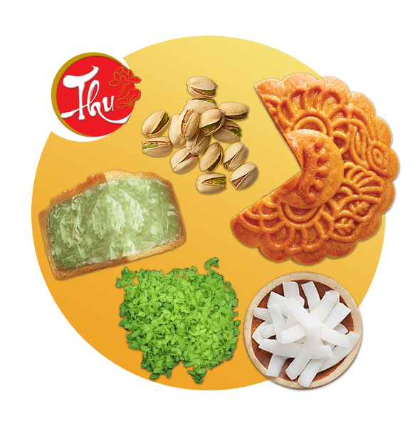 Nướng Cốm dừa hạt dẻ