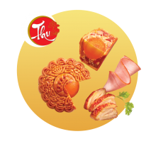 Nướng gà quay Jambon