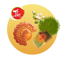 Nướng hạt sen trà xanh