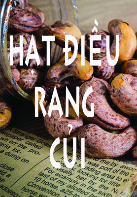 Hạt điều rang củi Bình Phước