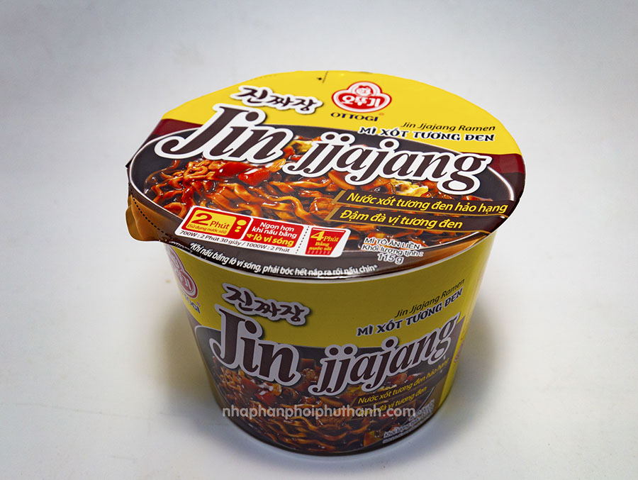 Mì Jin Jjajang xốt tương đen 115g