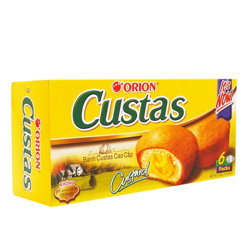 Bánh Custas Orion 141g