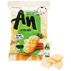 Bánh gạo An vị tảo biển Orion 111,3g