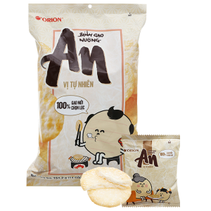 Bánh gạo An vị tự nhiên Orion 151,2g
