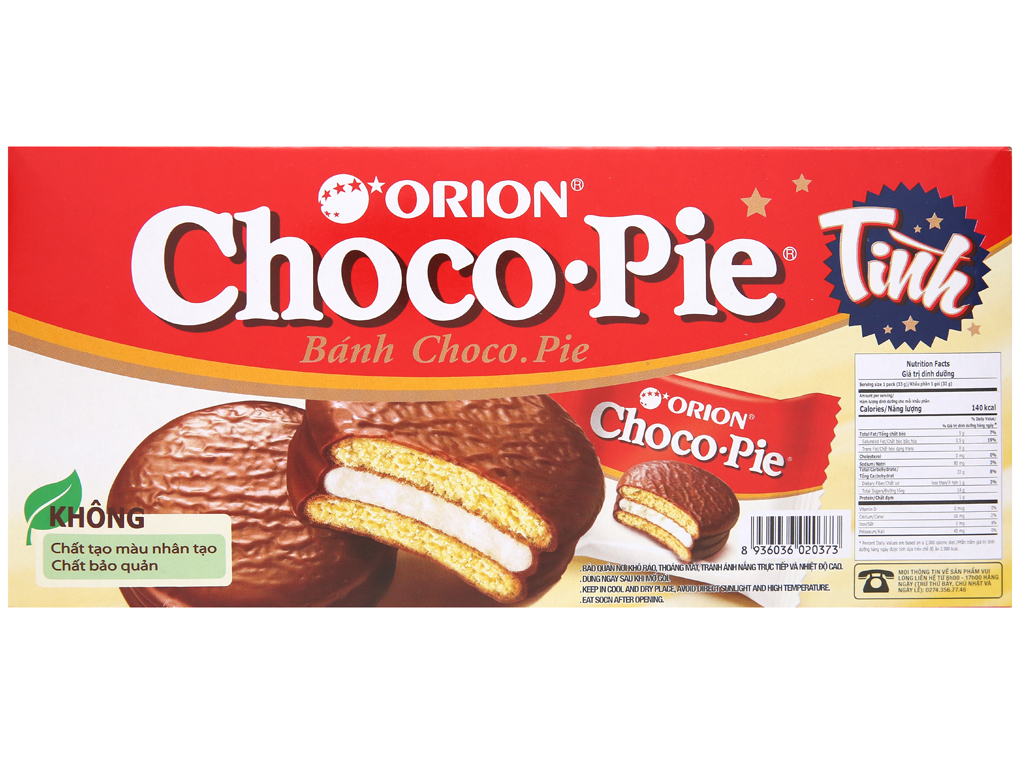 Bánh Chocopie Orion 198g_3