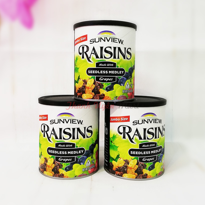 Nho khô Sunview Raisins 425g