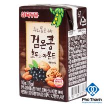 Sữa óc chó hạnh nhân đậu đen Sahmyook hộp 140ml hộp