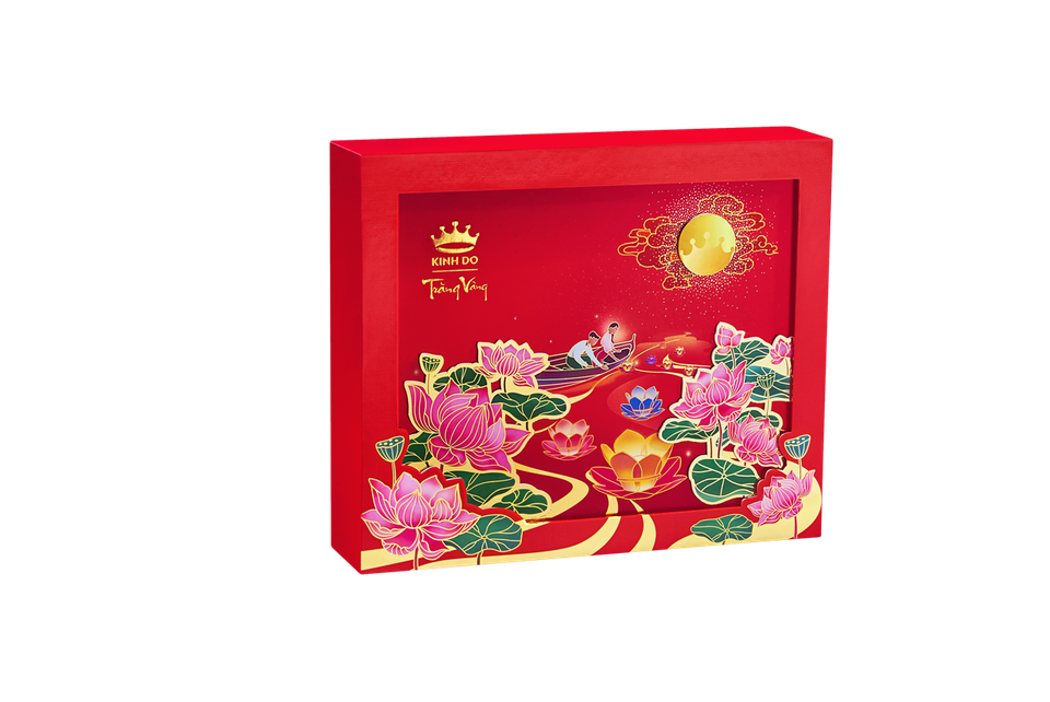 Trăng vàng hồng ngọc an thịnh đỏ