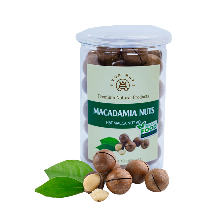 Hạt macca nứt vỏ 300g