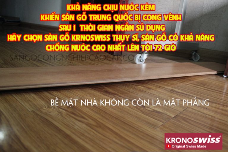 Cách tự lựa chọn và kiểm định chất lượng của sàn gỗ công nghiệp
