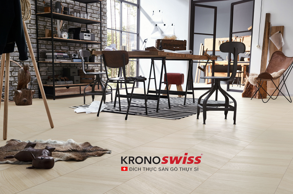 Sàn Gỗ Xương Cá Loại Nào Tốt? Khám Phá Sàn Gỗ Kronoswiss Chevron Đẳng Cấp
