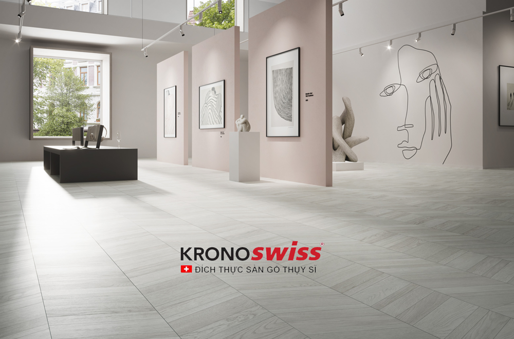 Sàn gỗ xương cá Kronoswiss Chevron D80681CZ