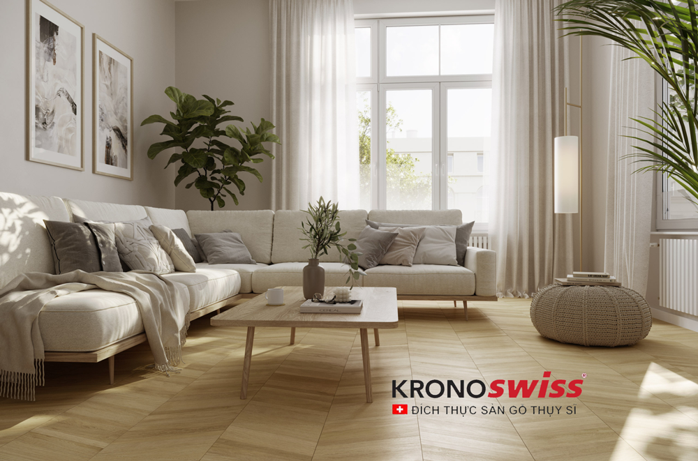 Sàn gỗ xương cá Kronoswiss Chevron D80721