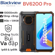 Blackview BV6200 Pro ram 8GB ( 4+4) , ROM 128GB | pin 13000 mAh | Sạc ngược , Siêu bền