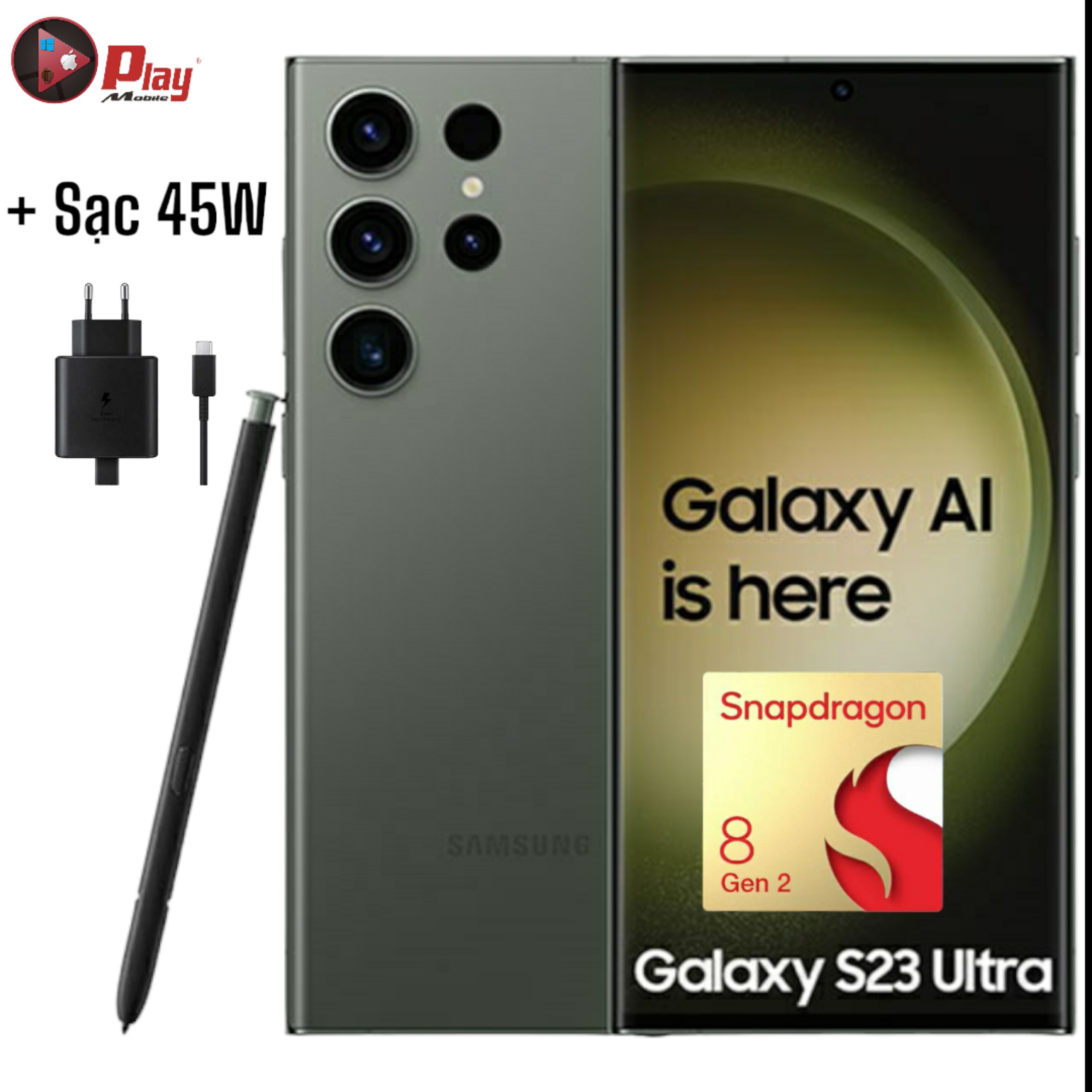 Samsung Galaxy S23 Ultra 5G 12GB/ 256GB -512GB | Trả góp 0%